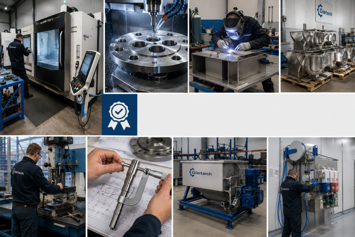Eigene Produktion 2 – Anlagenfertigung